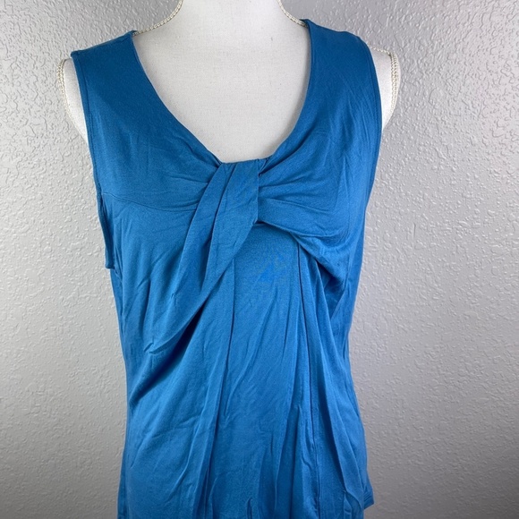 Merona Blue top Large‎ - Picture 8 of 9